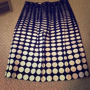 Crew navy skirt